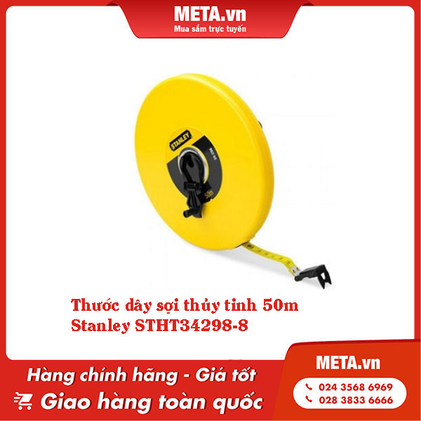 Thước dây 50m sợi thủy tinh Stanley STHT34298-8