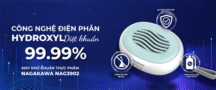 Máy khử khuẩn thực phẩm NAG3902