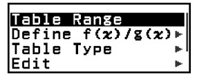 Tính năng Table trên máy tính Casio 880 là gì?