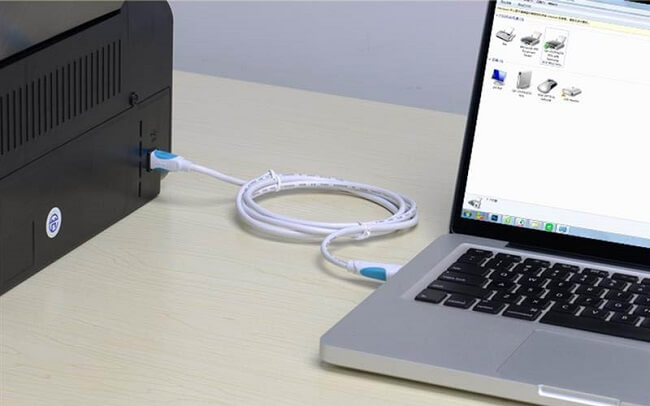 Đảm bảo kết nối ổn định giữa máy tính và máy in