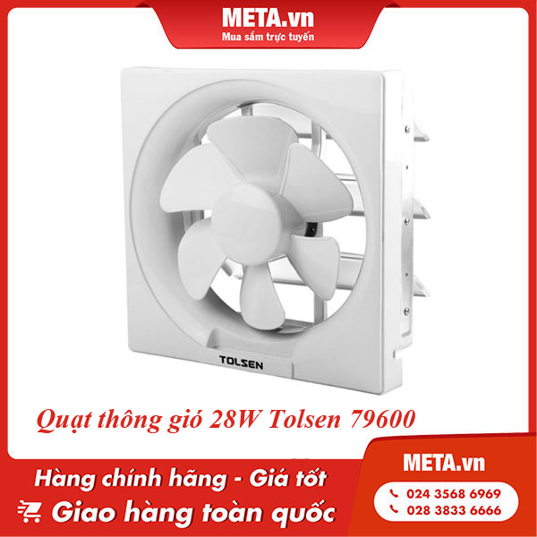 Quạt thông gió 28W Tolsen 79600