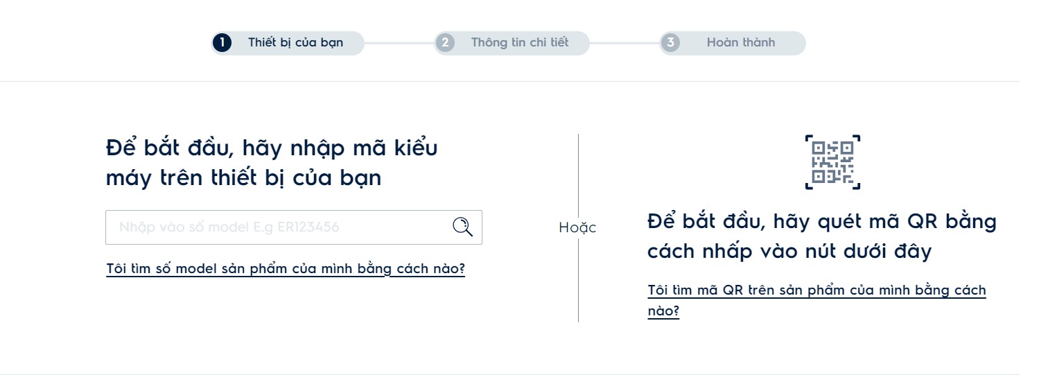 Cách kích hoạt bảo hành tủ lạnh Electrolux