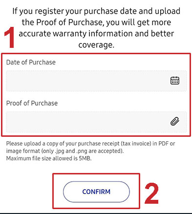 Cách kích hoạt bảo hành tủ lạnh Samsung qua website