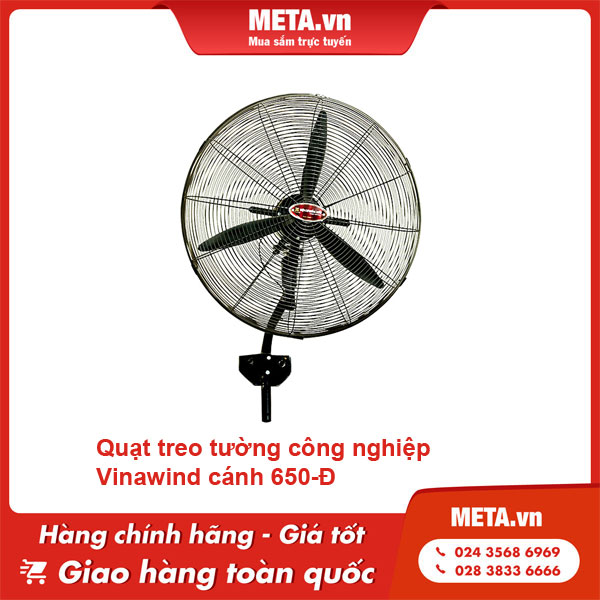 Quạt treo tường công nghiệp Vinawind QTT650-Đ 