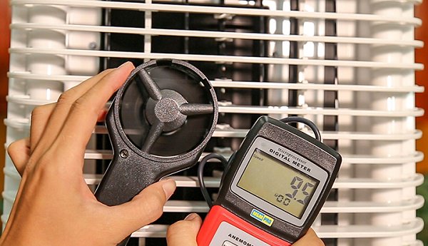 Máy đo lưu lượng gió, tốc độ gió của quạt