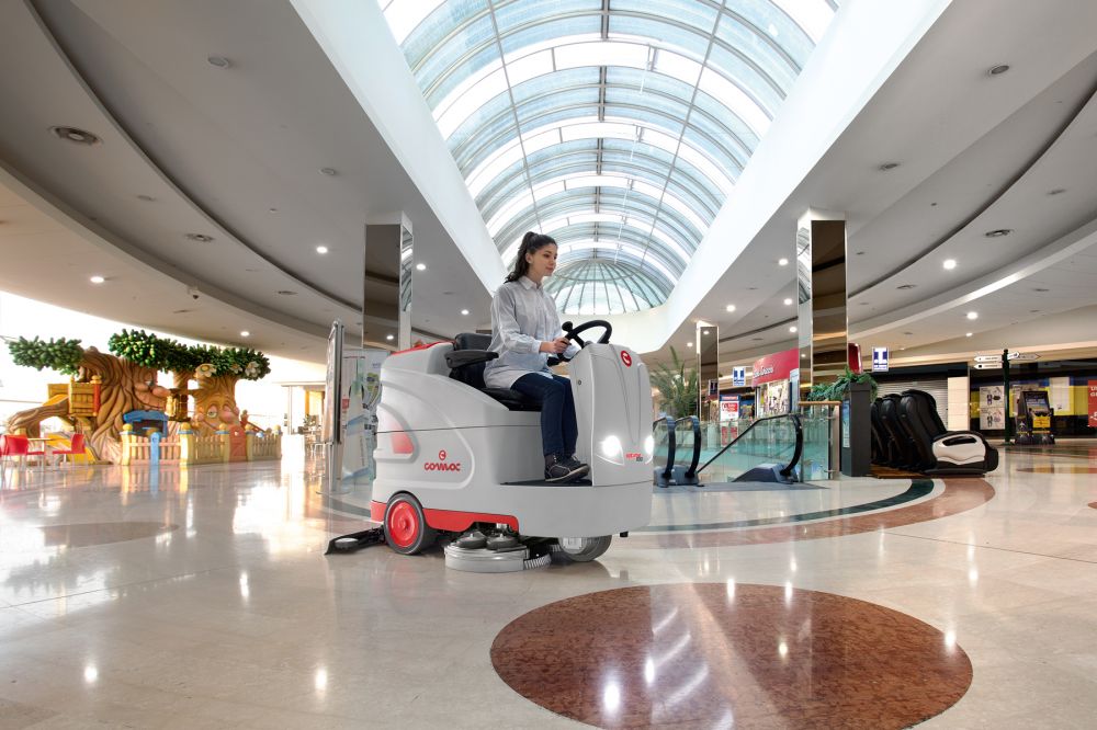 Máy chà sàn liên hợp ngồi lái