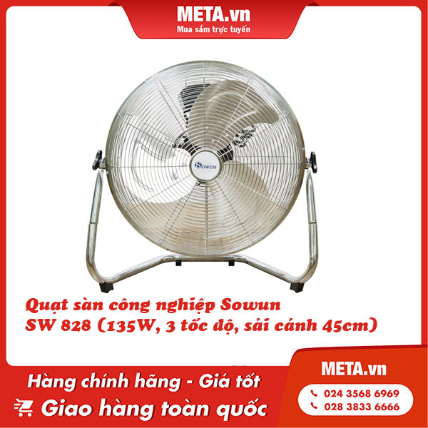 Quạt sàn công nghiệp Sowun SW 828