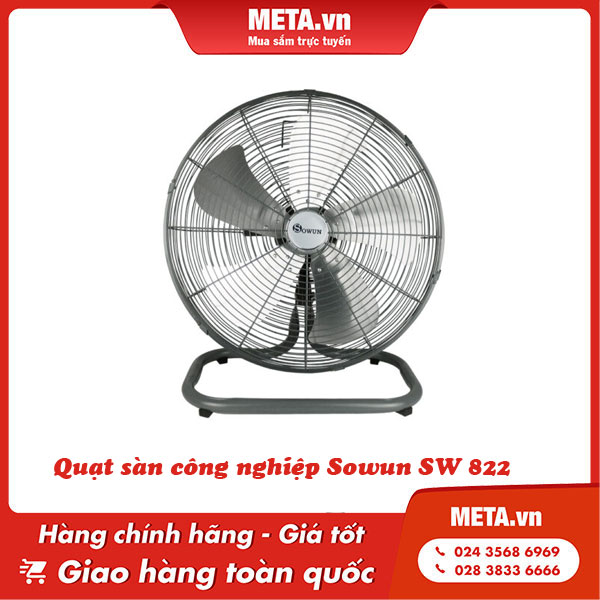 Quạt sàn công nghiệp Sowun SW 822