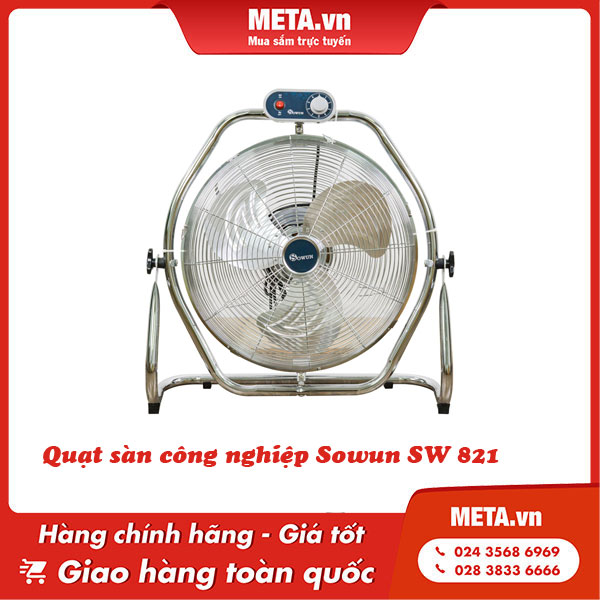 Quạt sàn công nghiệp Sowun SW 821
