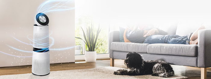 Sửa lỗi máy lọc không khí LG