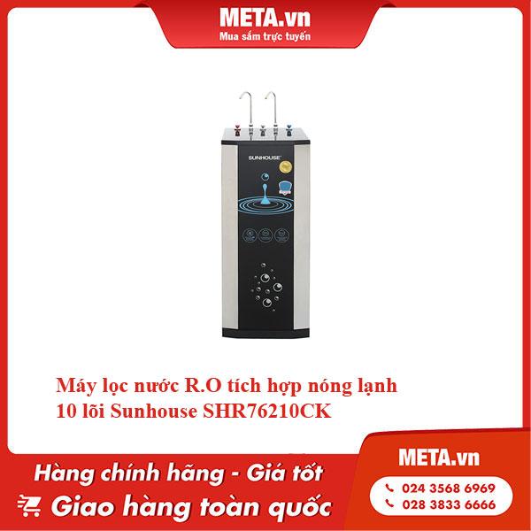 Máy lọc nước uống trực tiếp R.O Sunhouse SHR76210CK