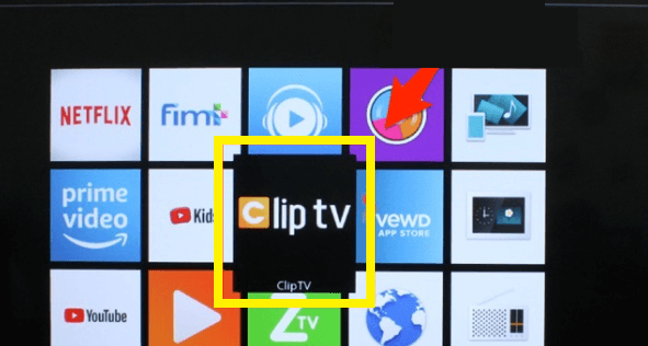 Chọn ClipTV nếu tivi Sony nhà bạn đã được cài đặt sẵn ứng dụng này