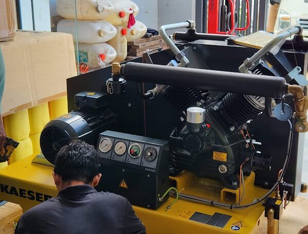 Quy trình kiểm định máy nén khí gồm 5 bước