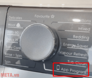 Chọn App Programe để sử dụng chương trình mà bạn thiết lập trên ứng dụng