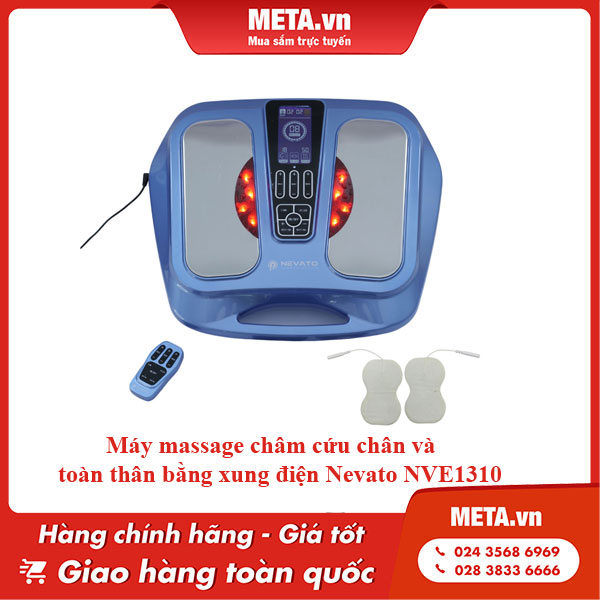 Máy massage xung điện 4 miếng dán Nevato NVE1310