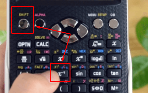 Cách bấm dấu chấm than trên máy tính Casio 580