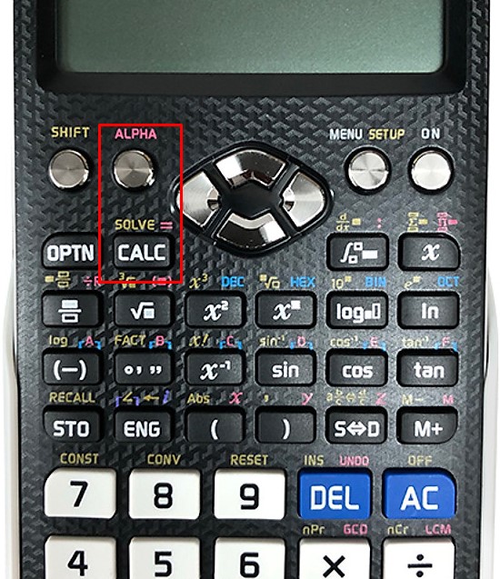 Cách làm ô tô trên máy tính Casio FX 580VNX
