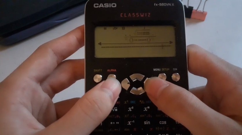 Cách làm ô tô trên máy tính Casio FX 580VNX