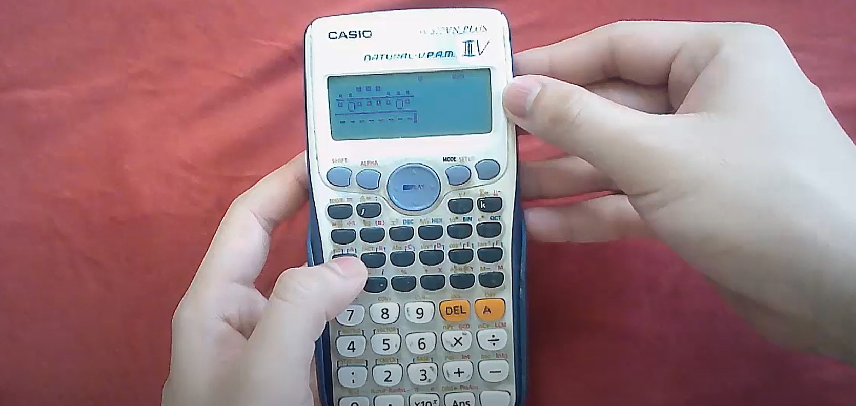 Cách làm ô tô trên máy tính Casio FX 570VN Plus