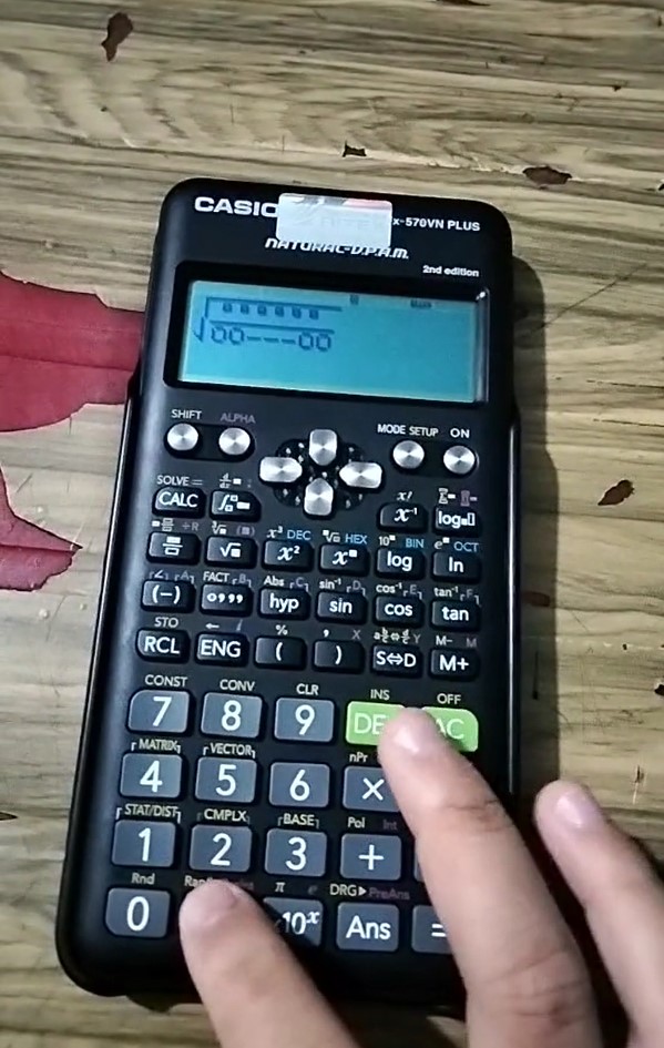 Cách làm xe buýt trên máy tính Casio FX 570VN Plus và 570VN Plus 2nd Edition