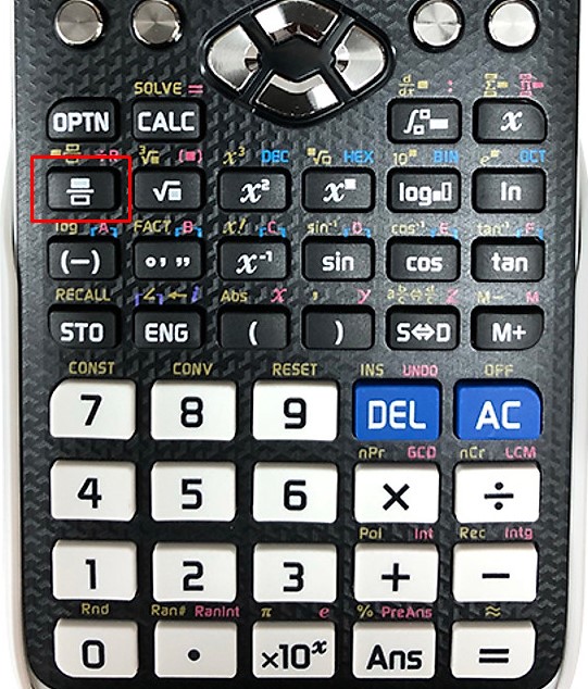 Cách làm ô tô trên máy tính Casio FX 580VNX