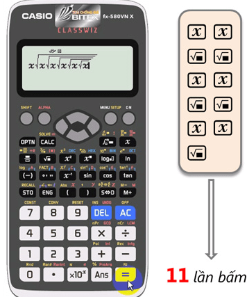 So sánh bàn phím của máy tính Casio FX-580VN X và máy tính Vinaplus FX 580VN PLUS