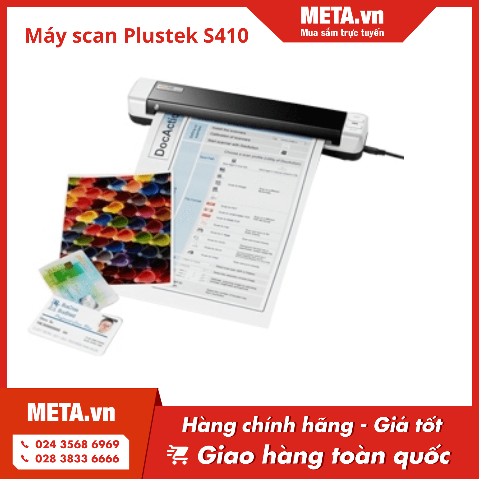 Máy scan tự động Plustek S410
