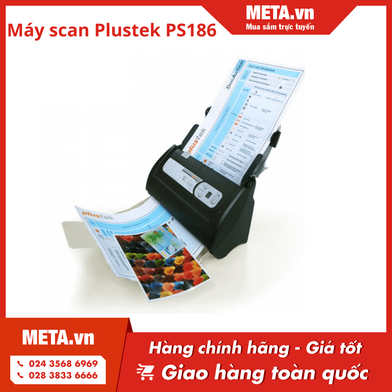 Máy scan Plustek PS186