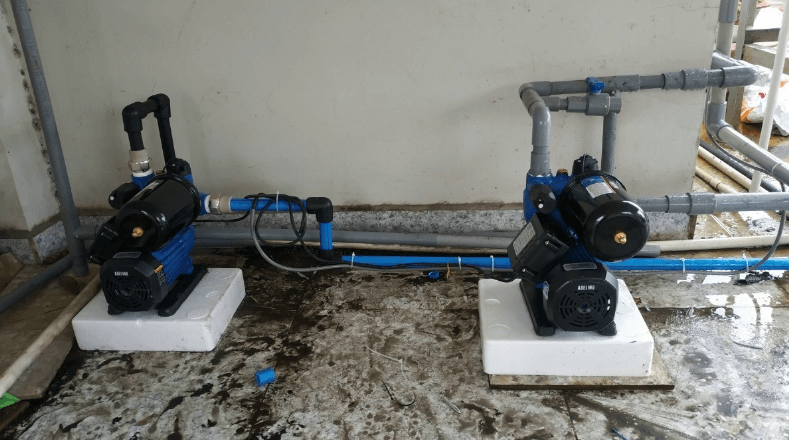 Vị trí đặt máy bơm nước nên tránh