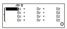 Ví dụ về cách giải hệ phương trình trên máy tính FX 580VNX