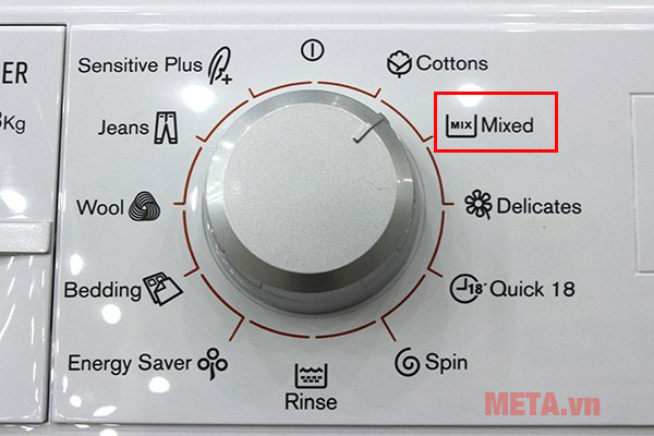 Mixed trong máy giặt là gì?