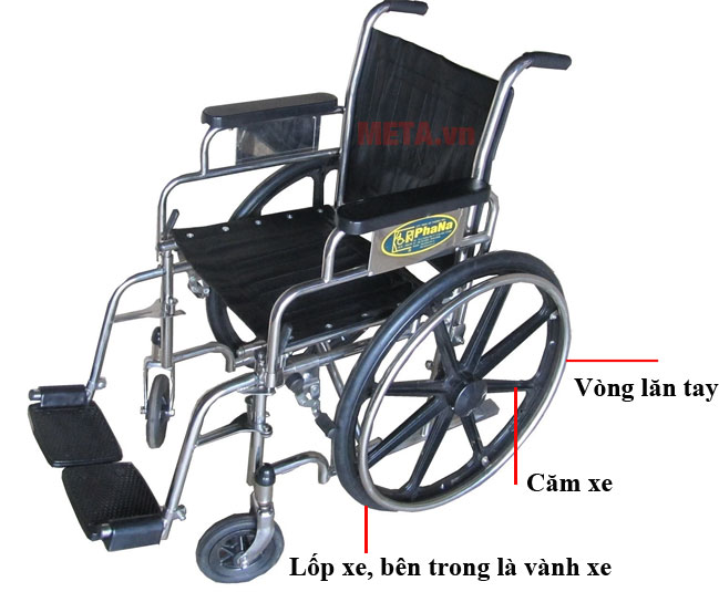 Tìm hiểu về cấu tạo của bánh xe lăn