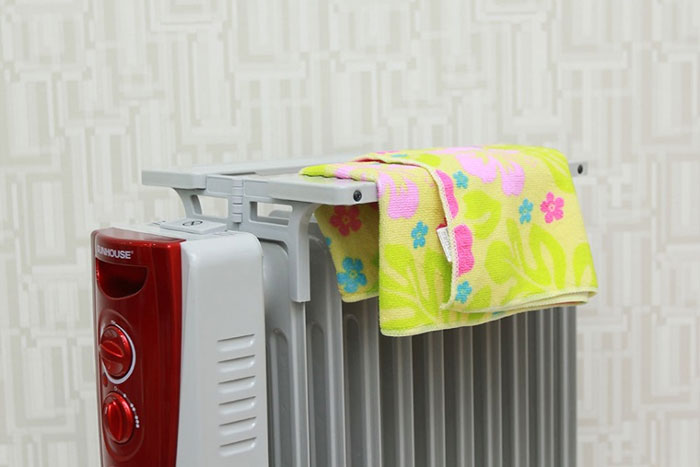 Sấy quần áo bằng các loại máy khác như máy sấy tóc, máy sưởi, máy hút ẩm, điều hòa...