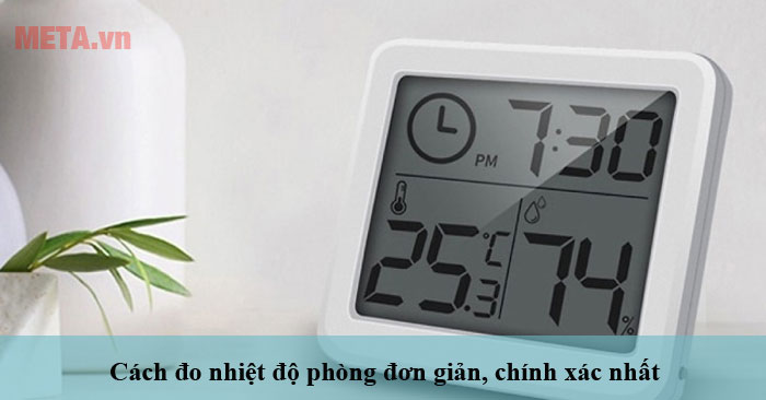cách đo nhiệt độ phòng