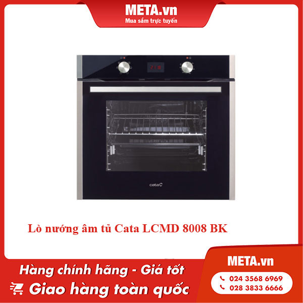 Lò nướng âm tủ Cata LCMD 8008 BK