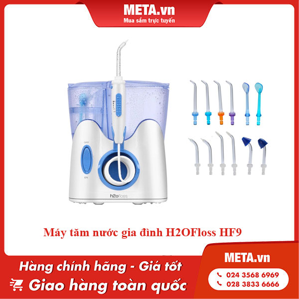 Máy tăm nước gia đình H2OFloss HF9
