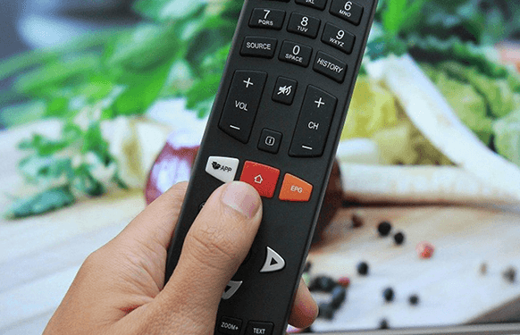 Kiểm tra các nút tính năng của tivi xem có nhạy hay không