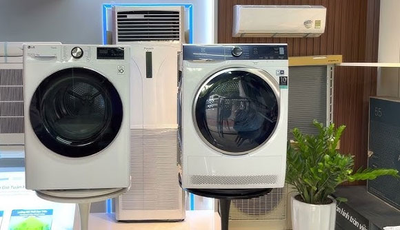 Ưu điểm của máy sấy quần áo hàng trưng bày