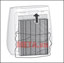 Cách lắp đặt bộ lọc của máy lọc không khí Sharp FP J30E