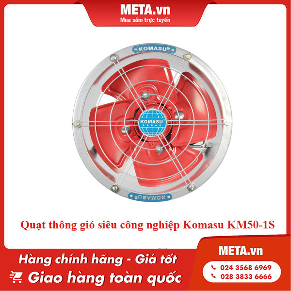 Quạt thông gió siêu công nghiệp Komasu KM50-1S