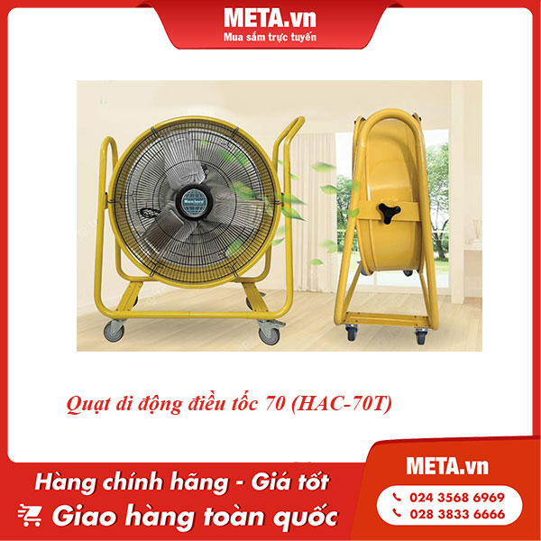 Quạt di động điều tốc 70 (HAC-70T)