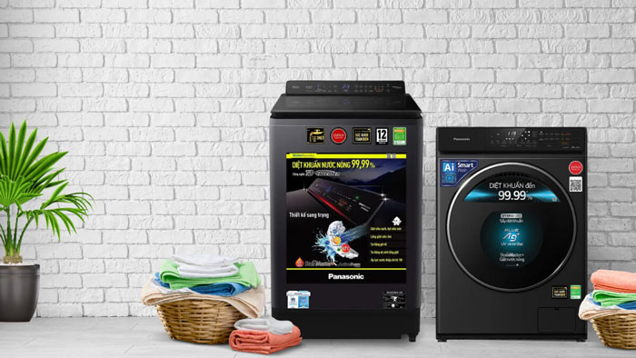 so sánh máy giặt Panasonic và Toshiba