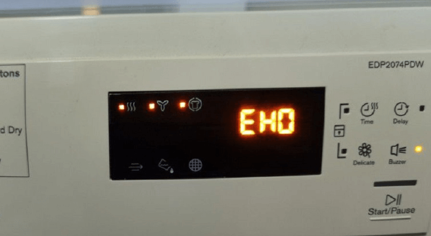 Lỗi EHO trên máy sấy Electrolux