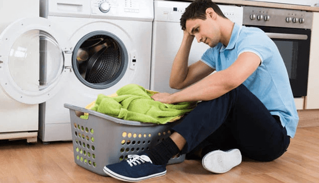 Có vệt nước trên vải sau khi chương trình Vapour Refresh hoàn thành