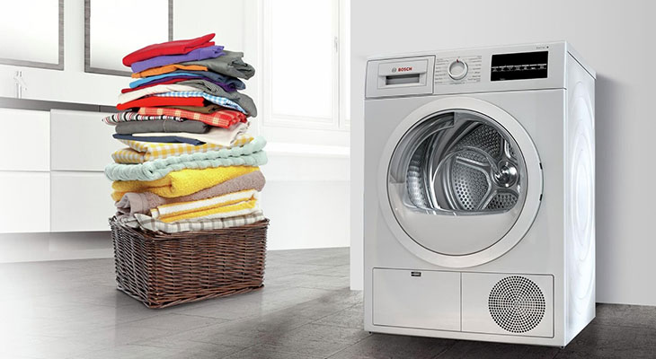 Hạn chế máy sấy quần áo dừng khi đang vận hành