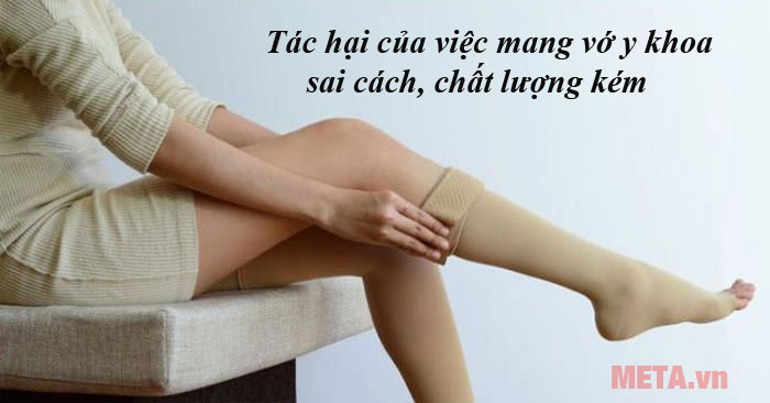 tác hại của việc mang vớ y khoa