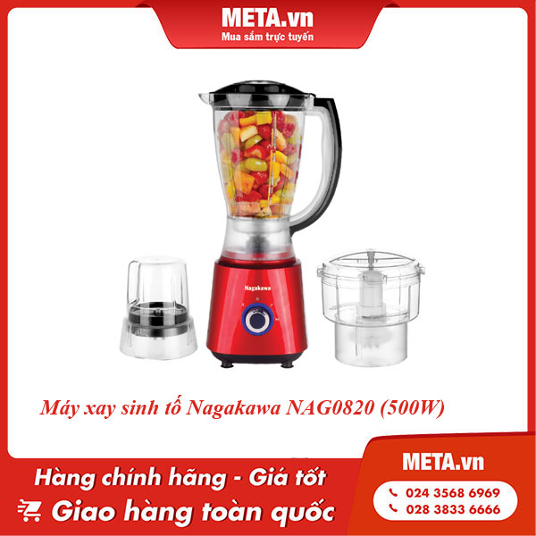 Máy xay sinh tố Nagakawa NAG0820 (500W)