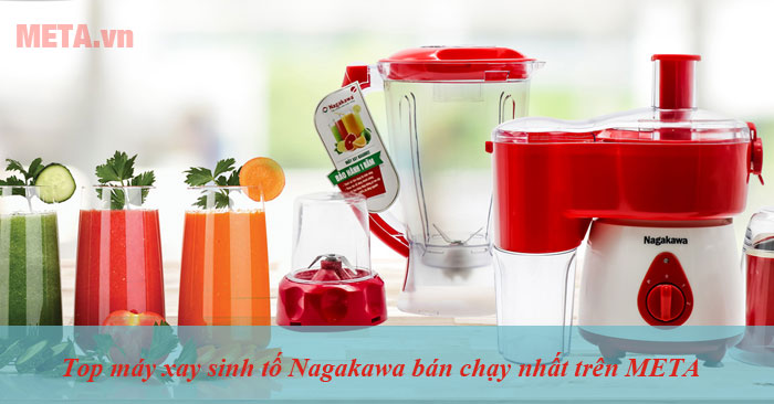 Top máy xay sinh tố Nagakawa bán chạy