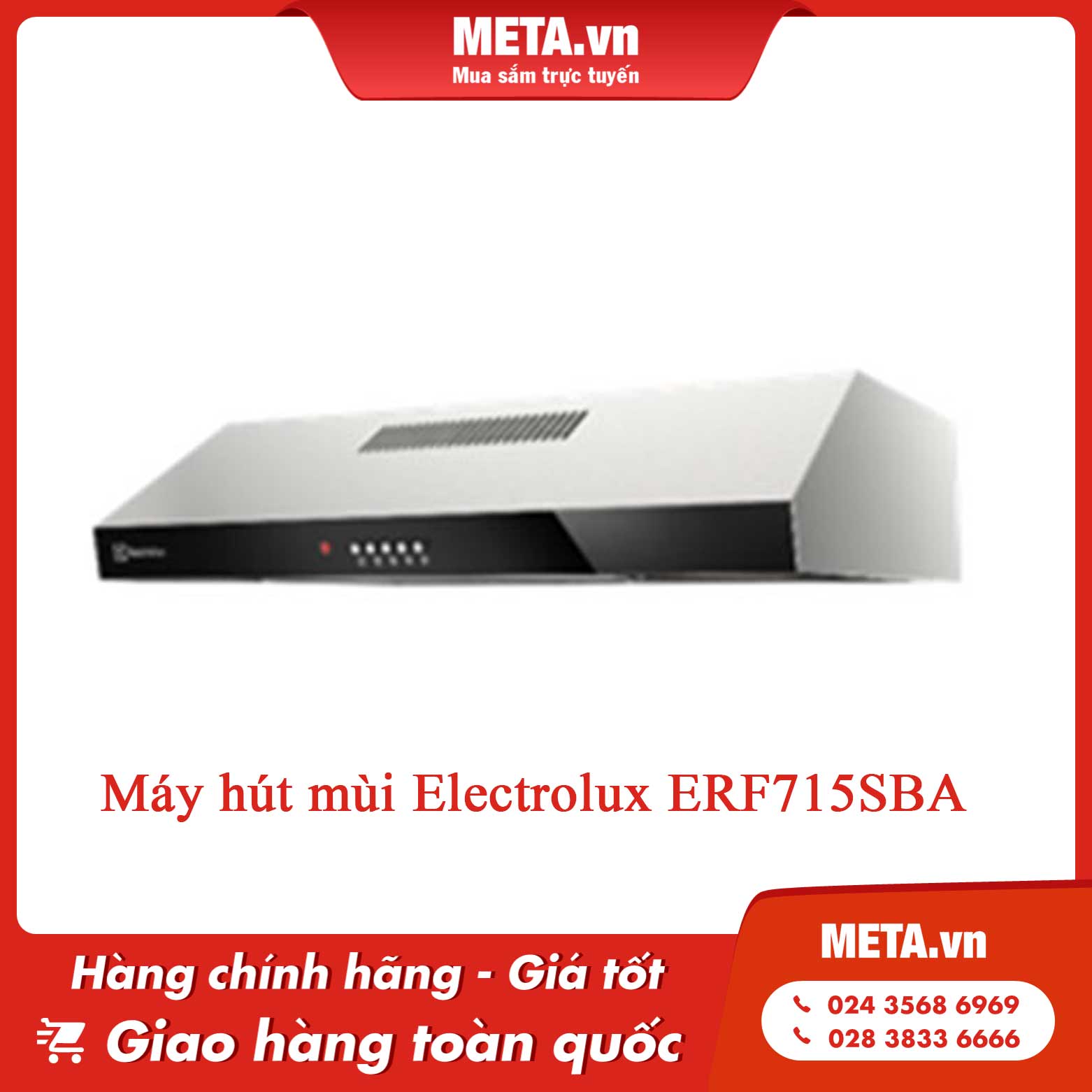 Máy hút mùi Electrolux ERF715SBA