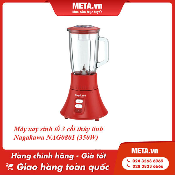 Máy xay sinh tố Nagakawa NAG0801